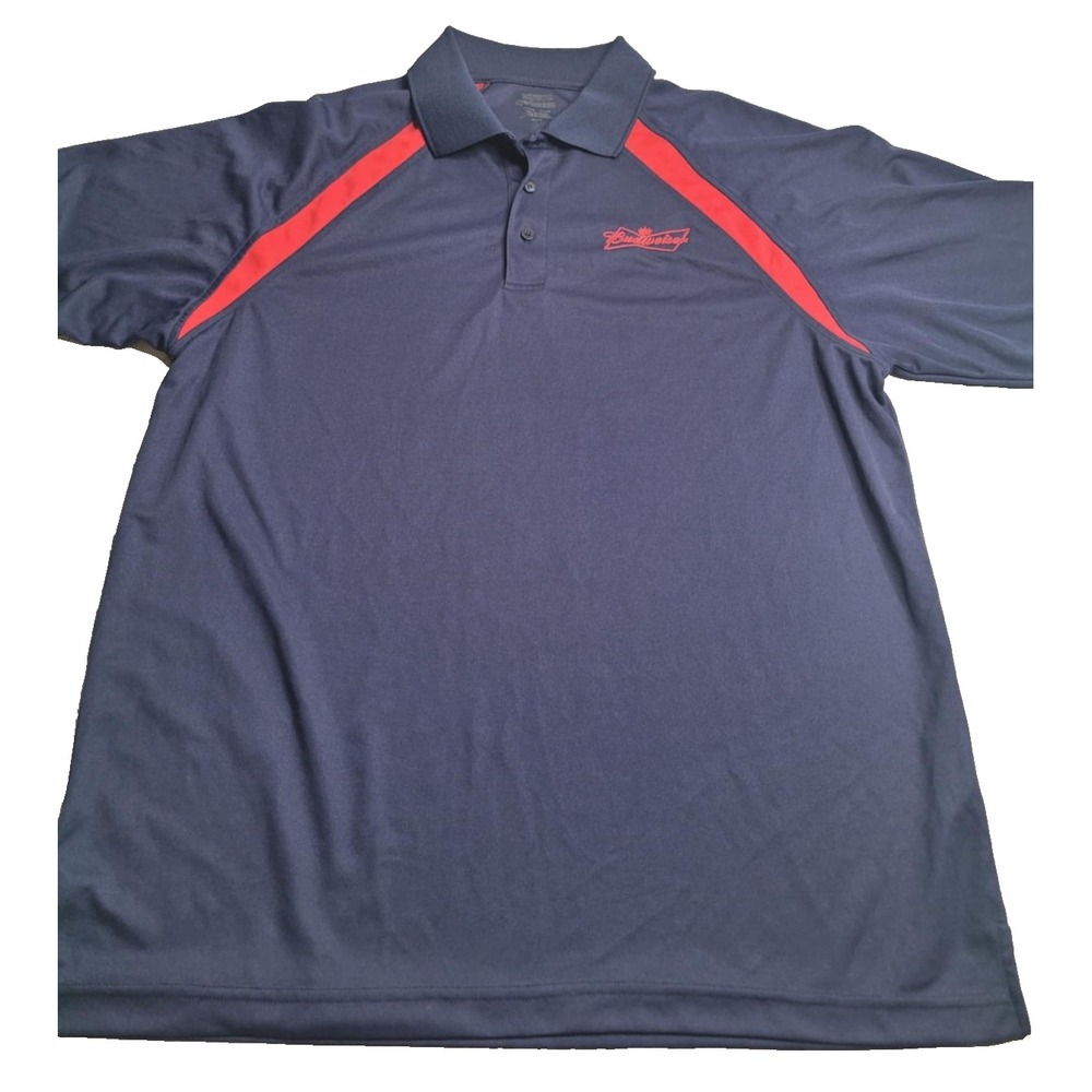 Extreme‎ Performance Budweiser Navy Polo Men's XL